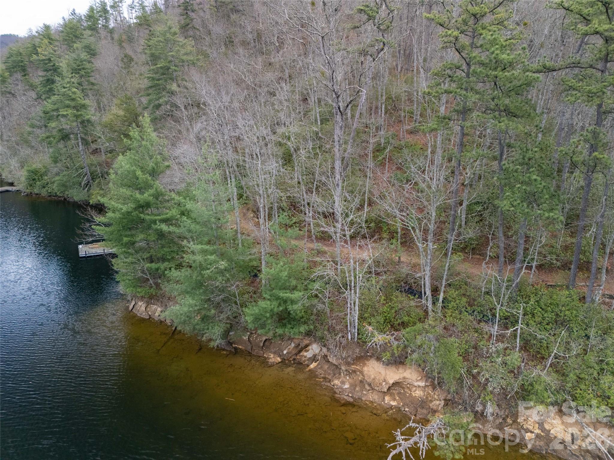 159 Songcatcher Court, Unit 159 Tuckasegee, NC 28783 - Photo 12 of 44 a view of a lake with a yard and mountain view