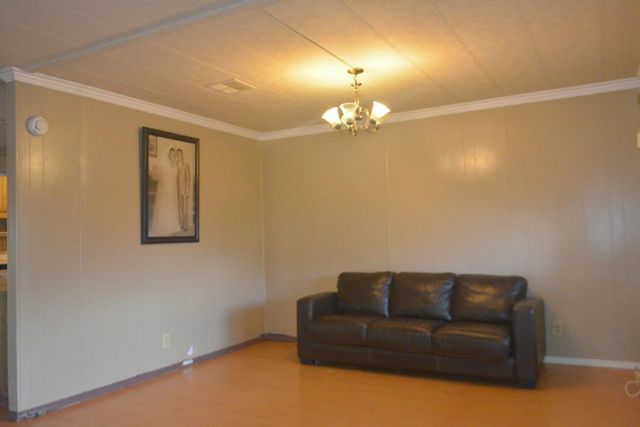 a view of a livingroom with a couch