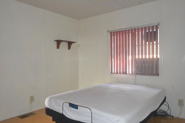 a close up view of curtain