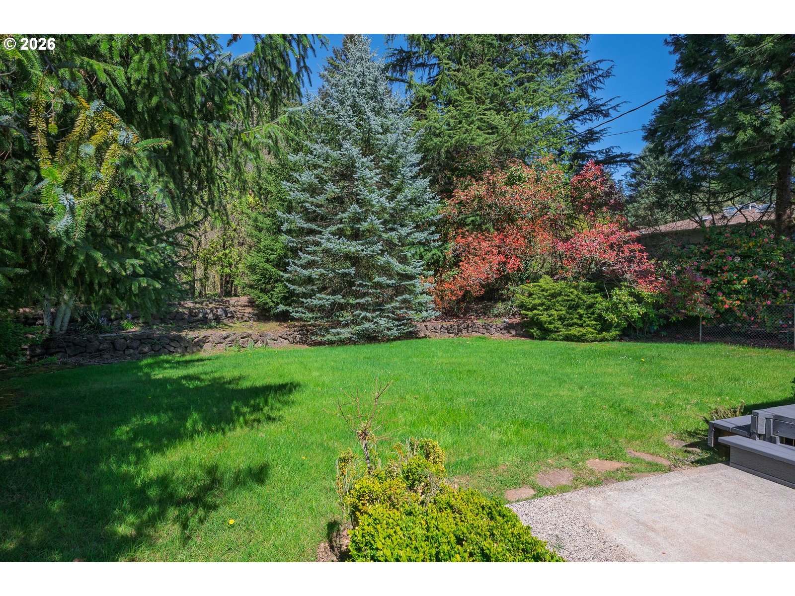 5815 Southwest Huddleson Street Portland, OR 97219 - Photo 26 of 35 a view of yard with green space