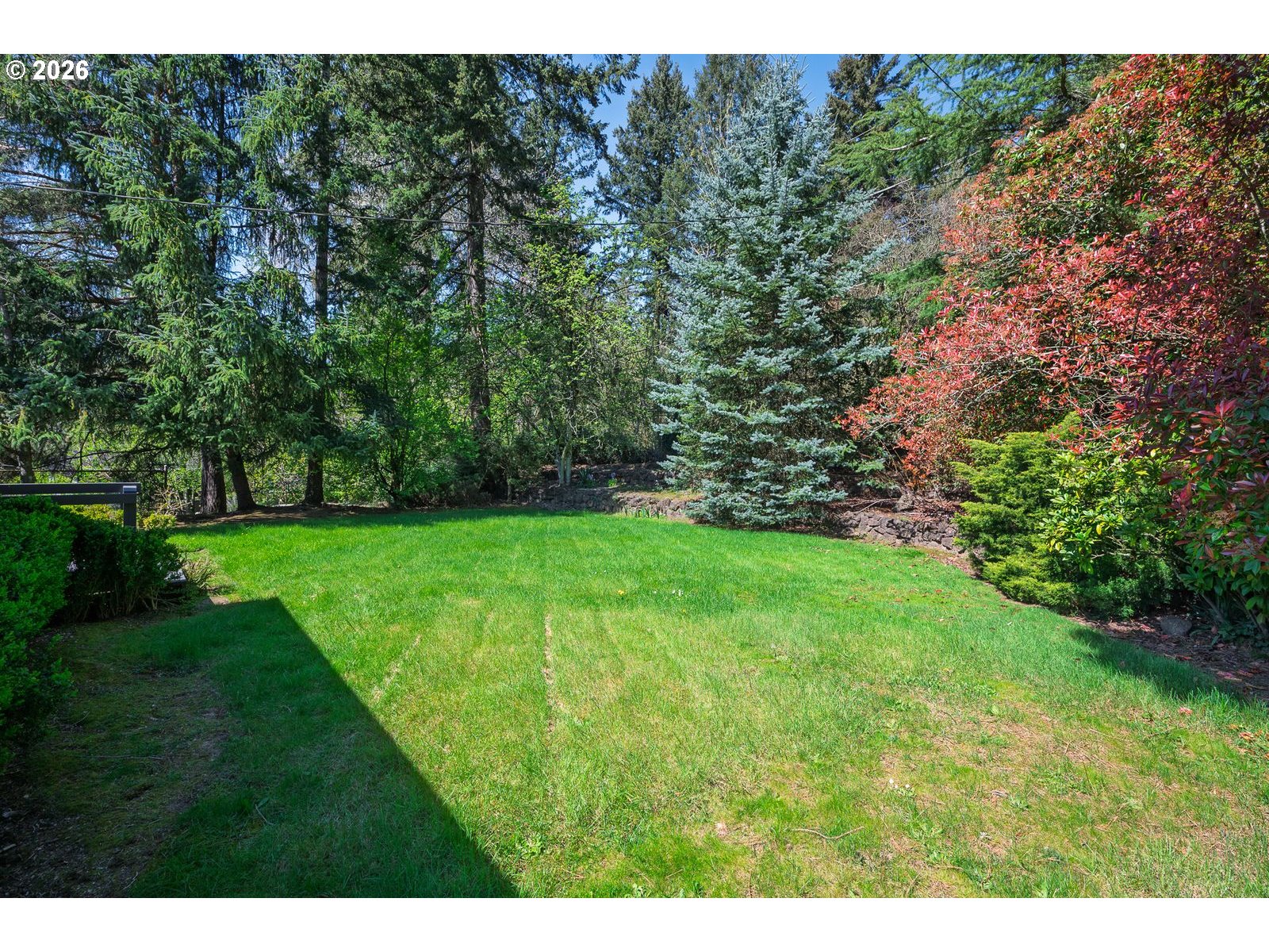 5815 Southwest Huddleson Street Portland, OR 97219 - Photo 27 of 35 a view of yard with green space
