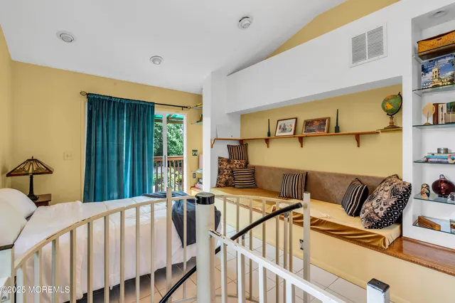 a view of a two chair in the balcony