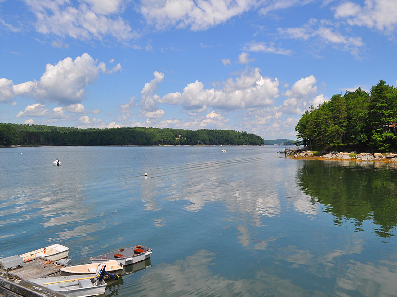Lot 6 Hunter's Landing Road Walpole, ME 04573 - Photo 11 of 12 1-River Looking North-1280