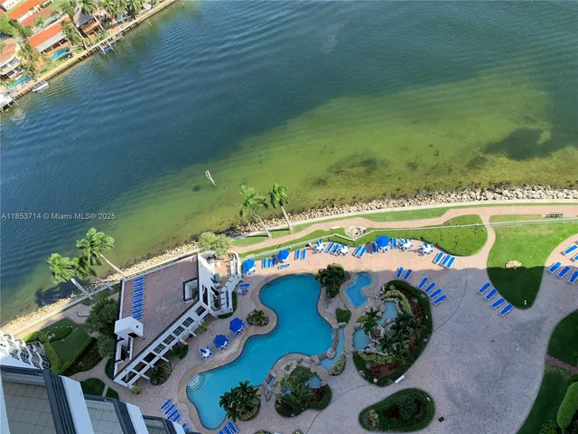 a view of a city with tall buildings