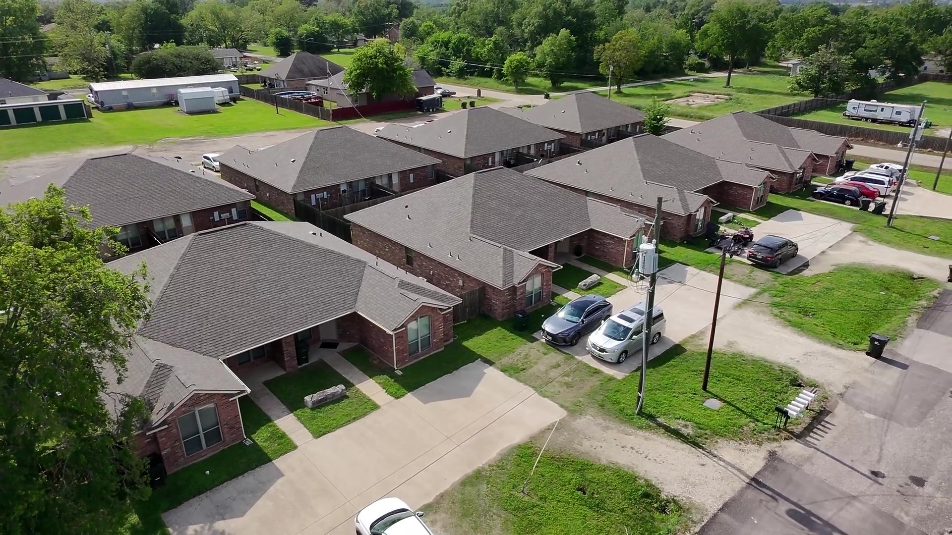 722 Sharp Street Franklin, TX 77856 - Photo 2 of 12 N Sharp St Aerial View