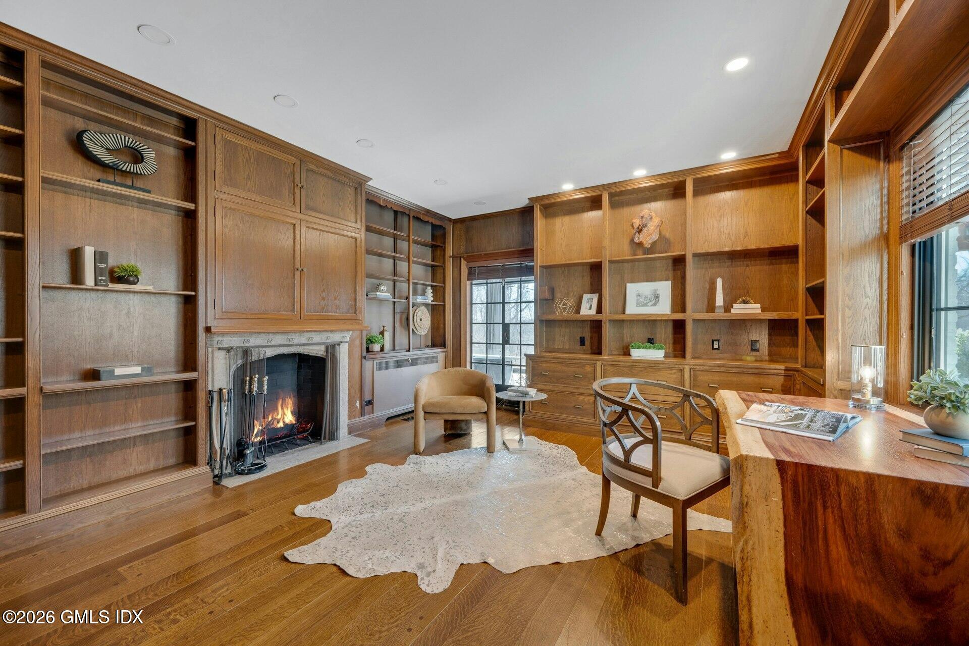 25 Wildwood Road Stamford, CT 06903 - Photo 17 of 42 Office fireplace