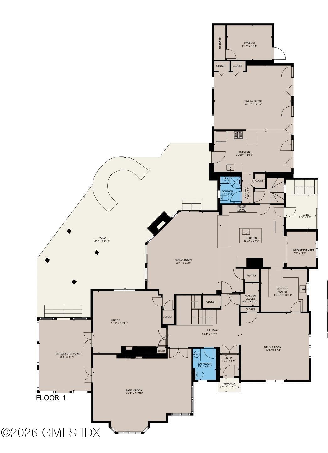 25 Wildwood Road Stamford, CT 06903 - Photo 41 of 42 25 WW 1st FL FP