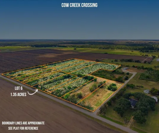 $78,400 | Lot 6 Cow Creek Road, Damon, TX 77430