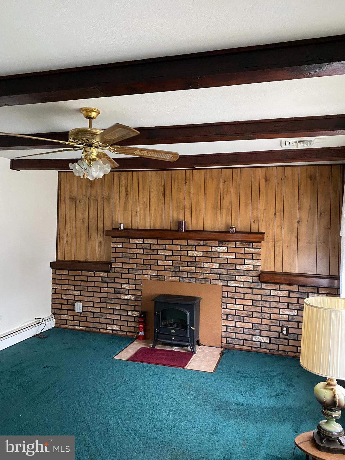 401 Laycock Street Riverside, NJ 08075 - Photo 9 of 29 Living Room Fire Place