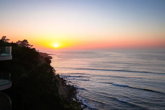 a view of ocean view with beach