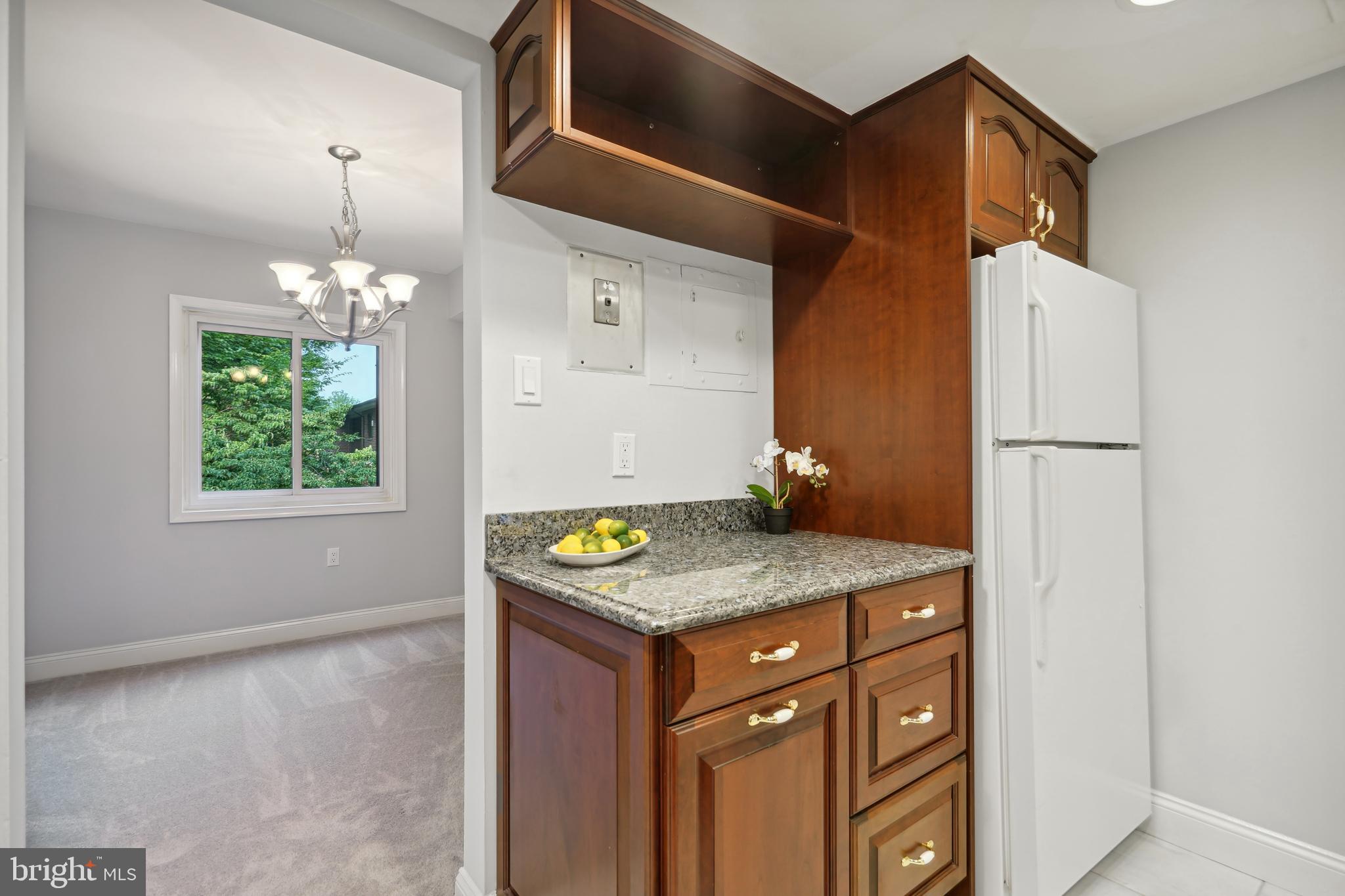 1525 Northgate Square, Unit 12C Reston, VA 20190 - Photo 6 of 23 Updated Kitchen with High End Cabinetry