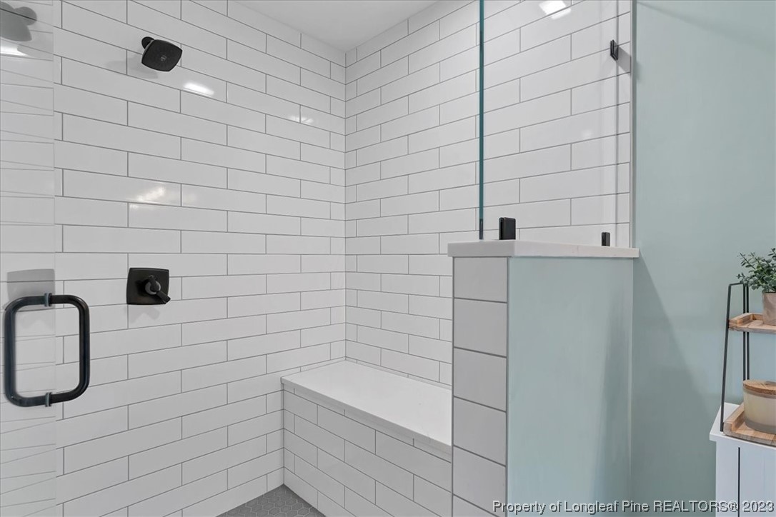 8199 Calloway Road Aberdeen, NC 28315 - Photo 26 of 50 a bathroom with a shower