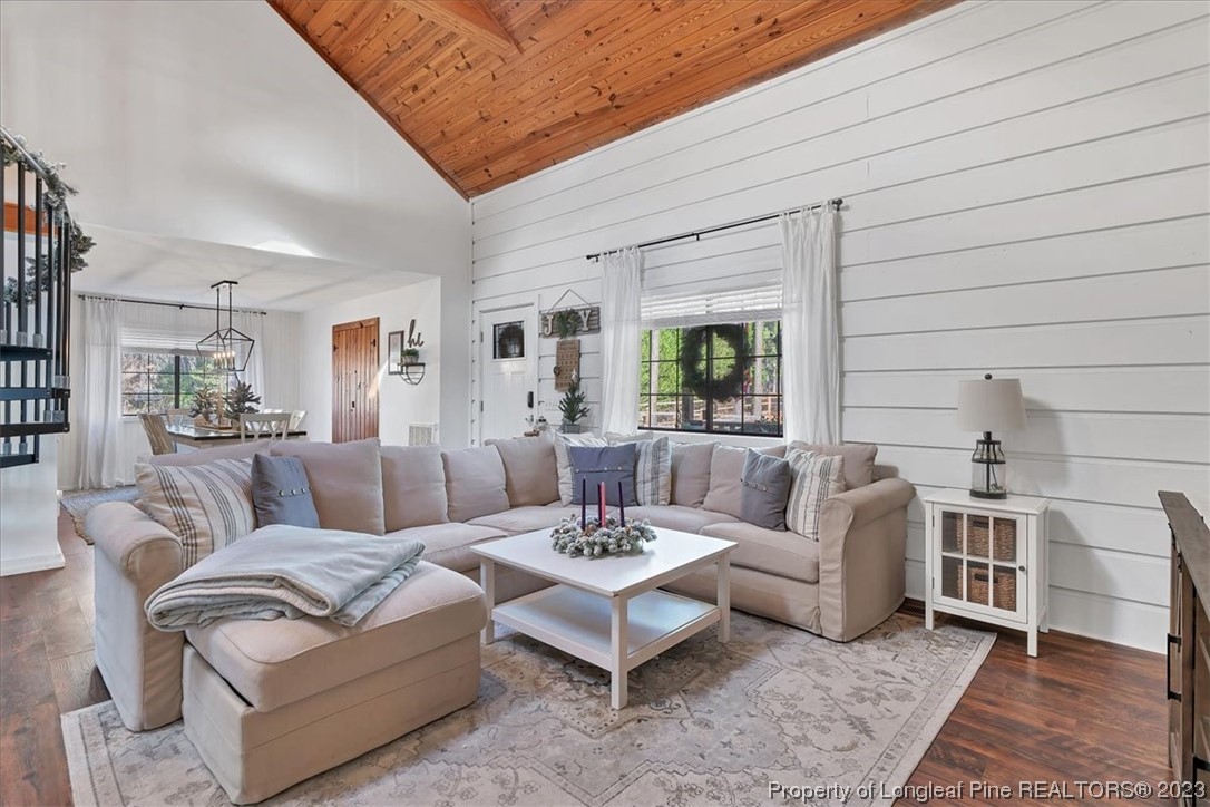 8199 Calloway Road Aberdeen, NC 28315 - Photo 8 of 50 a living room with furniture and a table