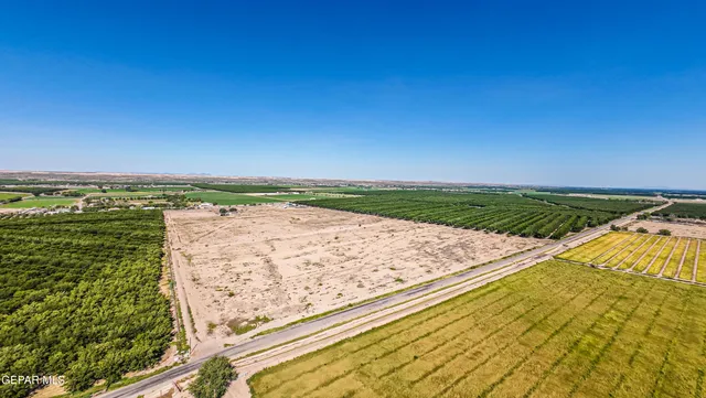 a view of a swimming pool and an outdoor space