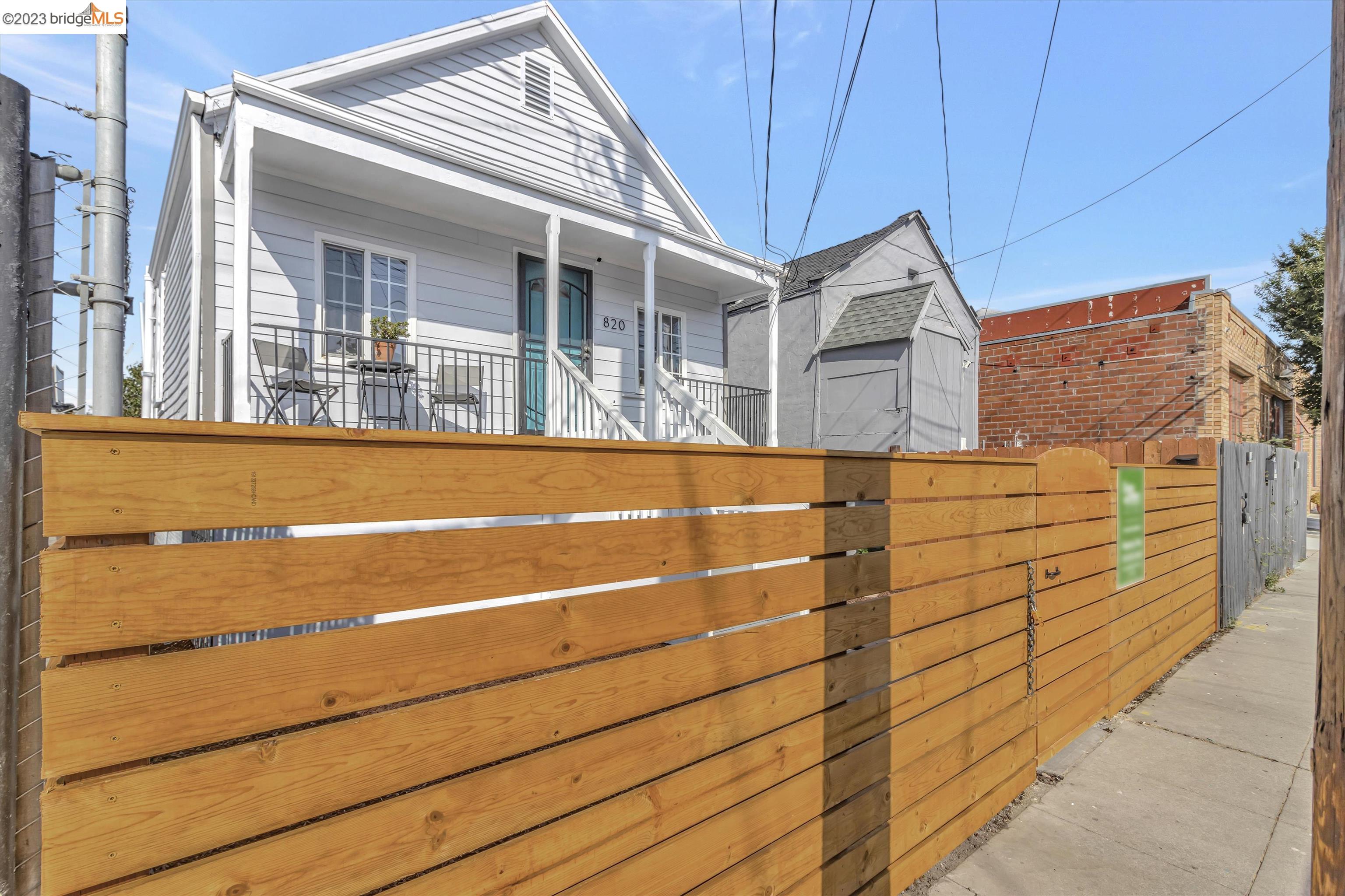 820 22nd Street Oakland, CA 94607 - Photo 1 of 1 a view of a brick house with an empty space