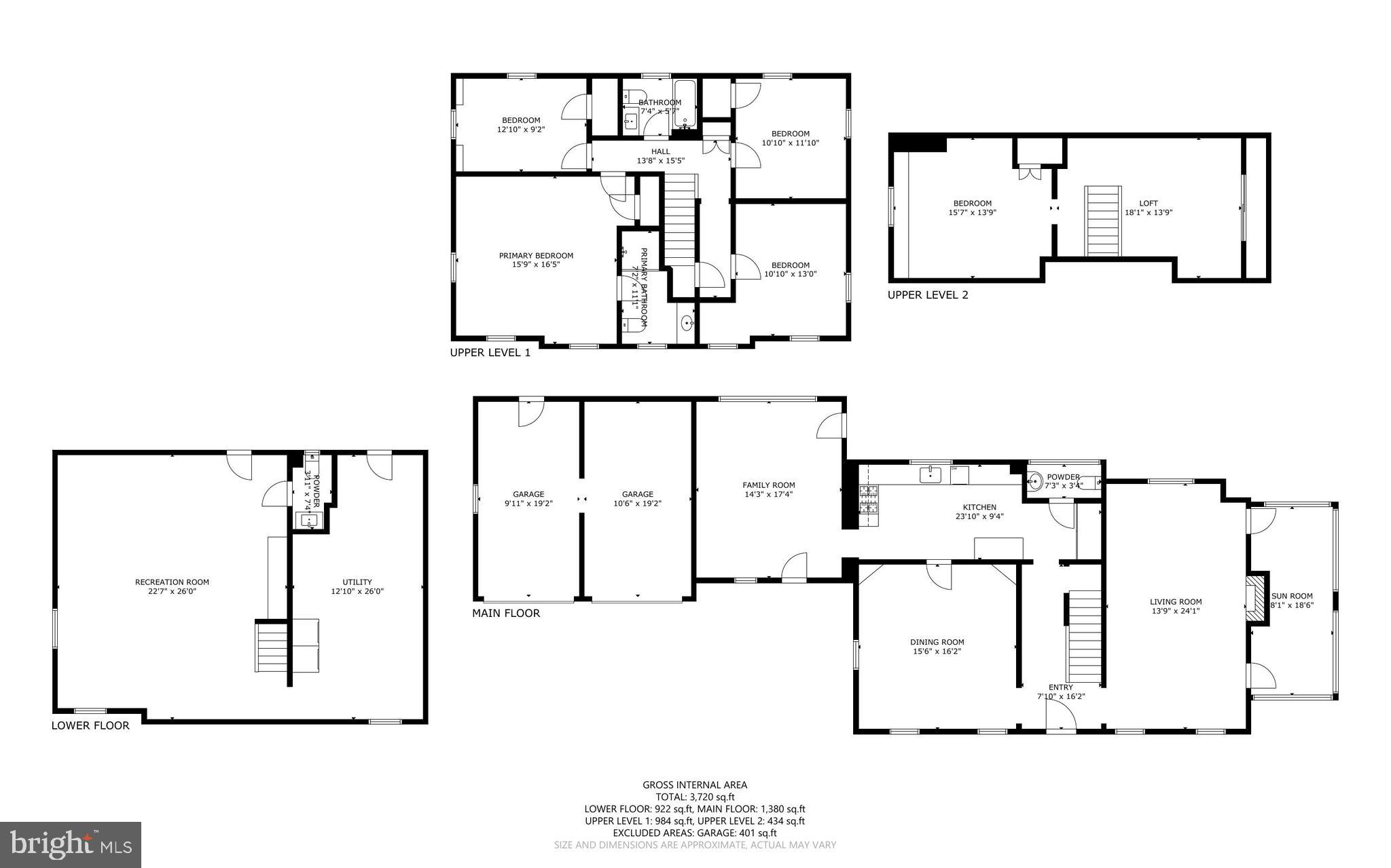 4809 Woodside Road Baltimore, MD 21229 - Photo 50 of 50 Full Floor Plan