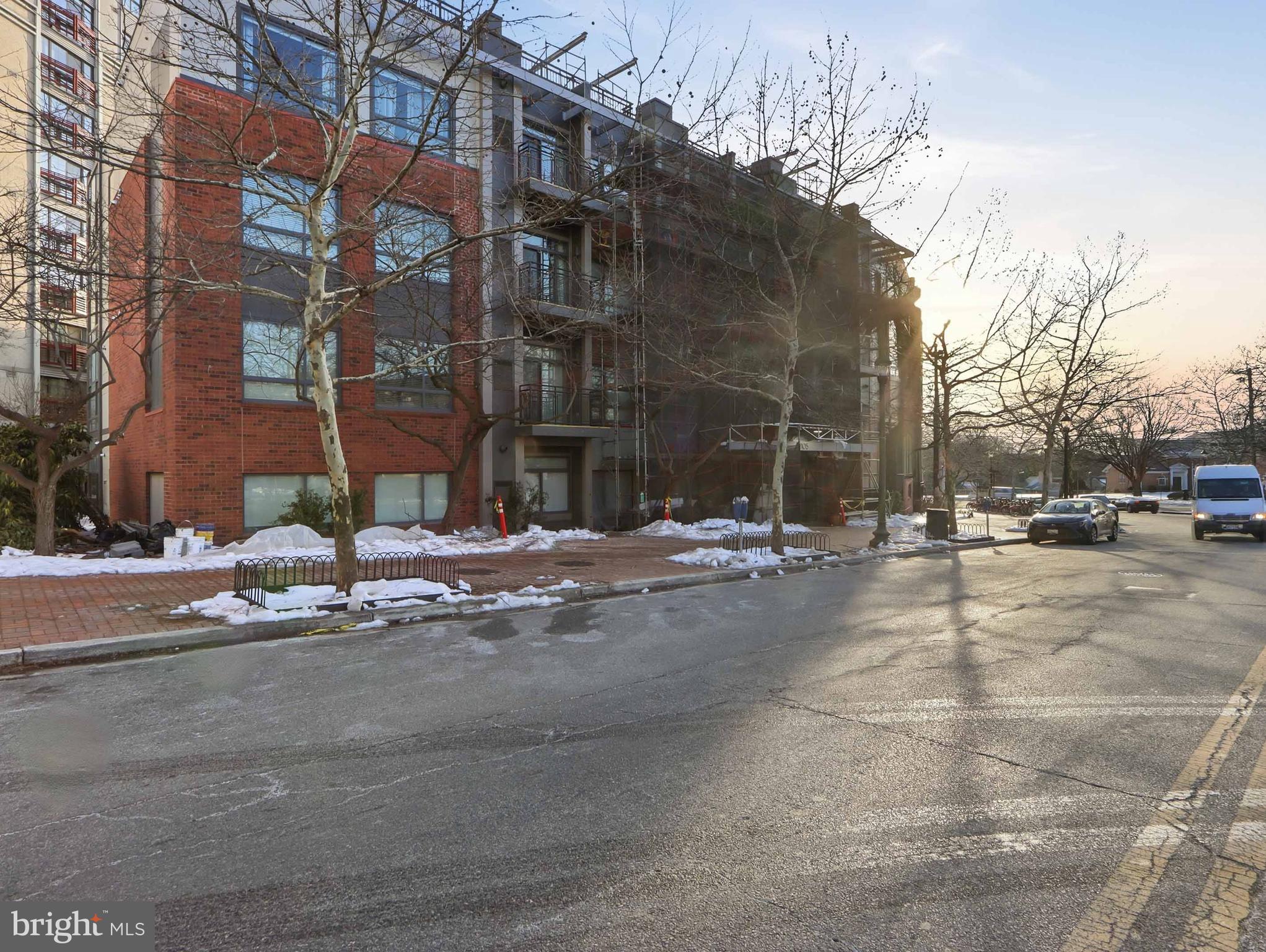 8005 13th Street, Unit 411 Silver Spring, MD 20910 - Photo 4 of 33 a view of a building with a road