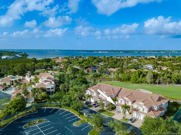 a view of a city with ocean view