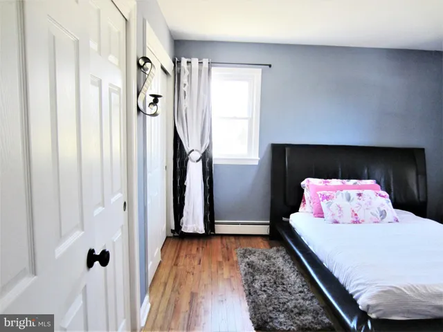 a view of a bathtub in a bathroom