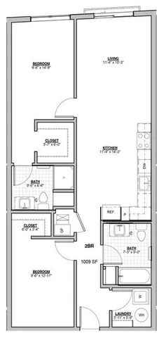 $3,500 | 250 Meridian Street, Unit 305, Boston, MA 02128