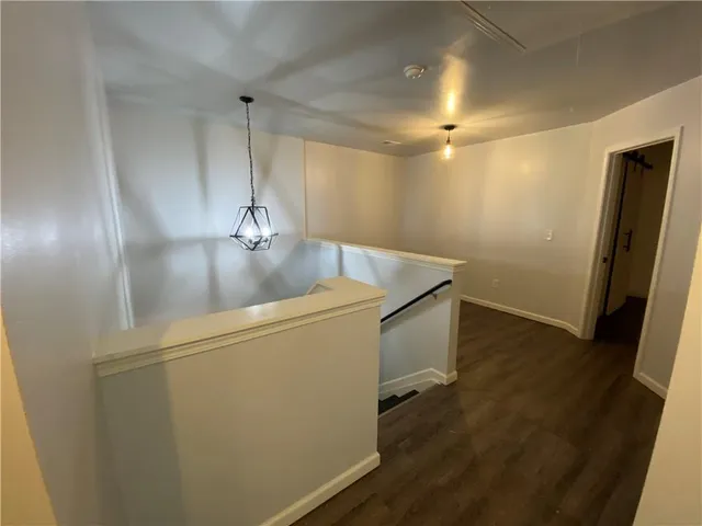 wooden floor in an empty room