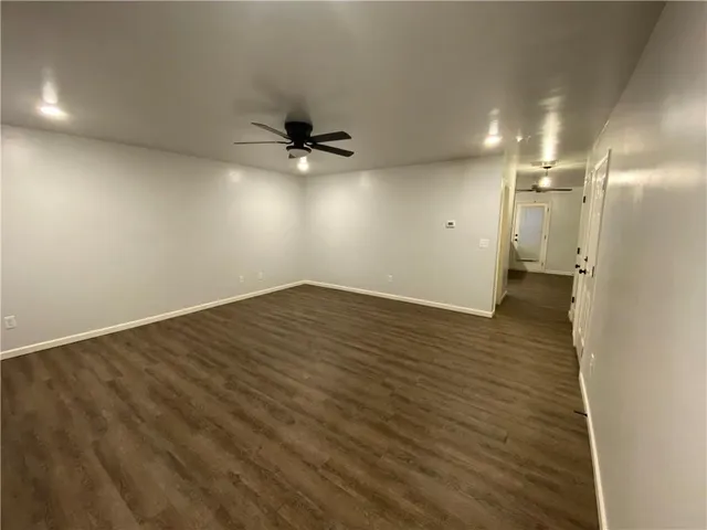 wooden floor in an empty room