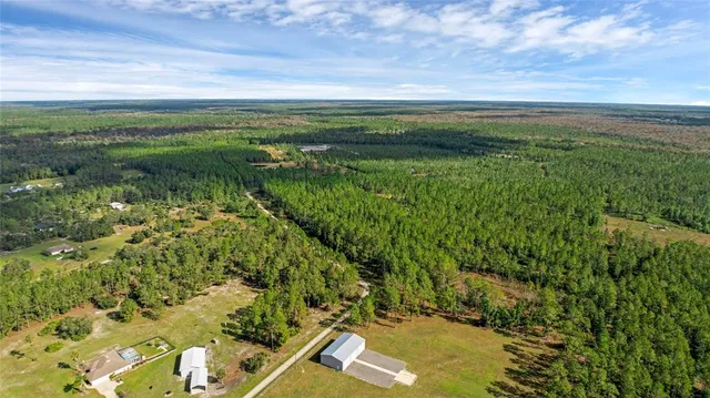 a view of a yard with an outdoor space