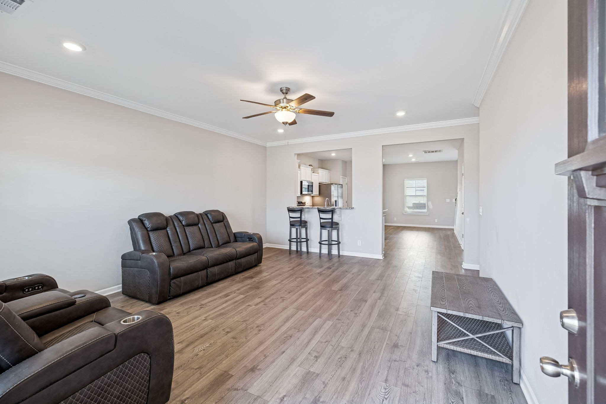 501 Ruby Cate Way Murfreesboro, TN 37128 - Photo 4 of 27 a living room with furniture and wooden floor