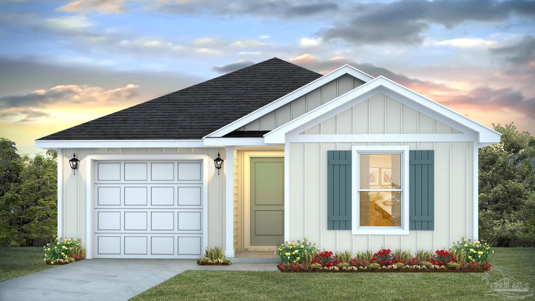 2172 Sandhill Street Cantonment, FL 32533 - Photo 1 of 30 a front view of a house with a yard