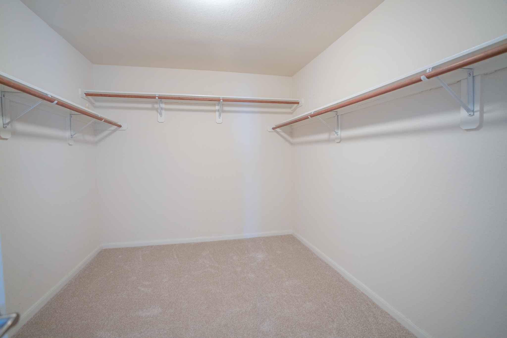 6403 Lost Timber Lane Houston, TX 77066 - Photo 22 of 34 a view of an empty walk in closet