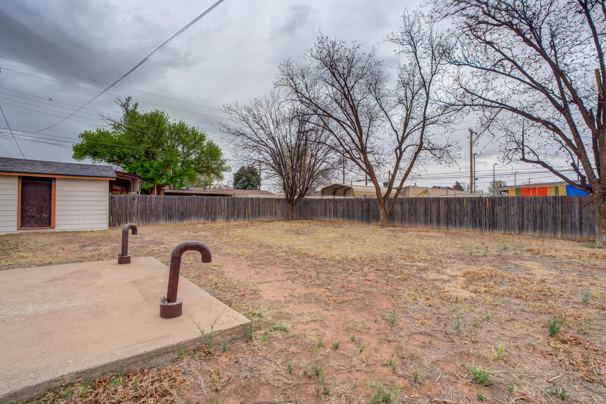 403 East 19th Street Littlefield, TX 79339 - Photo 34 of 34 a sink and view of a backyard