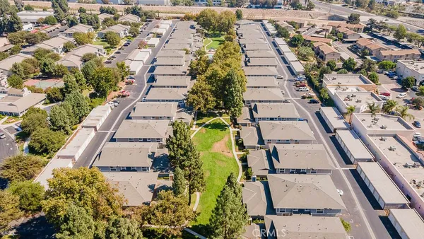 a view of city and mountain