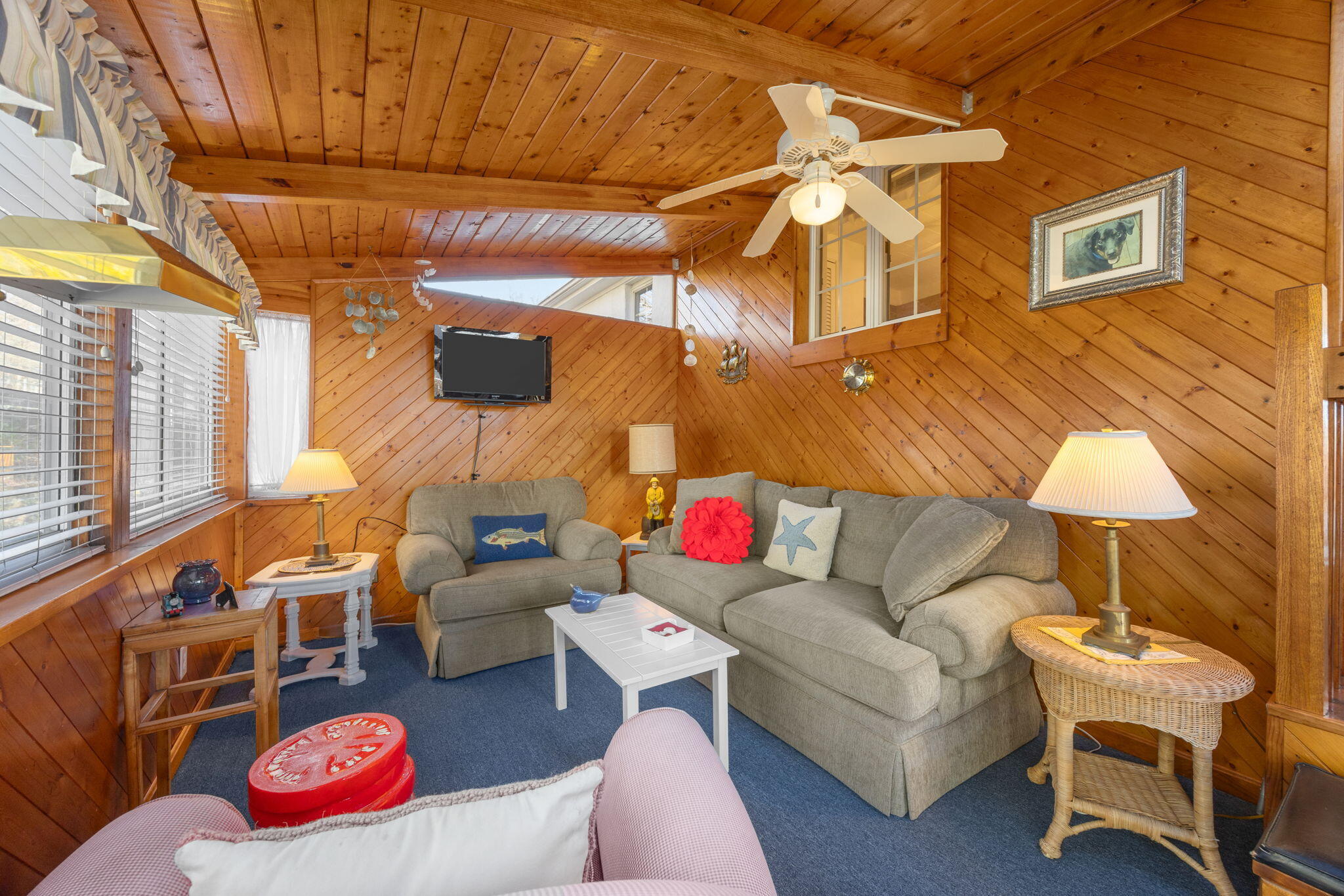 91 Wickertree Road North Falmouth, MA 02556 - Photo 21 of 40 a living room with furniture and a couch