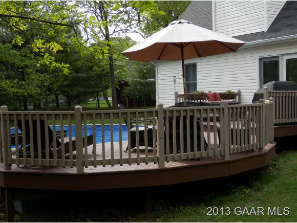 2198 Lyndhurst Road Waynesboro, VA 22980 - Photo 22 of 27 a view of a deck with furniture and backyard