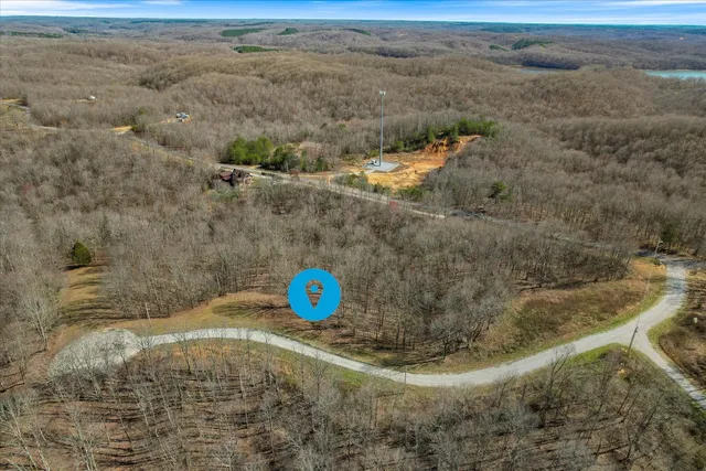 a view of pathway with a yard