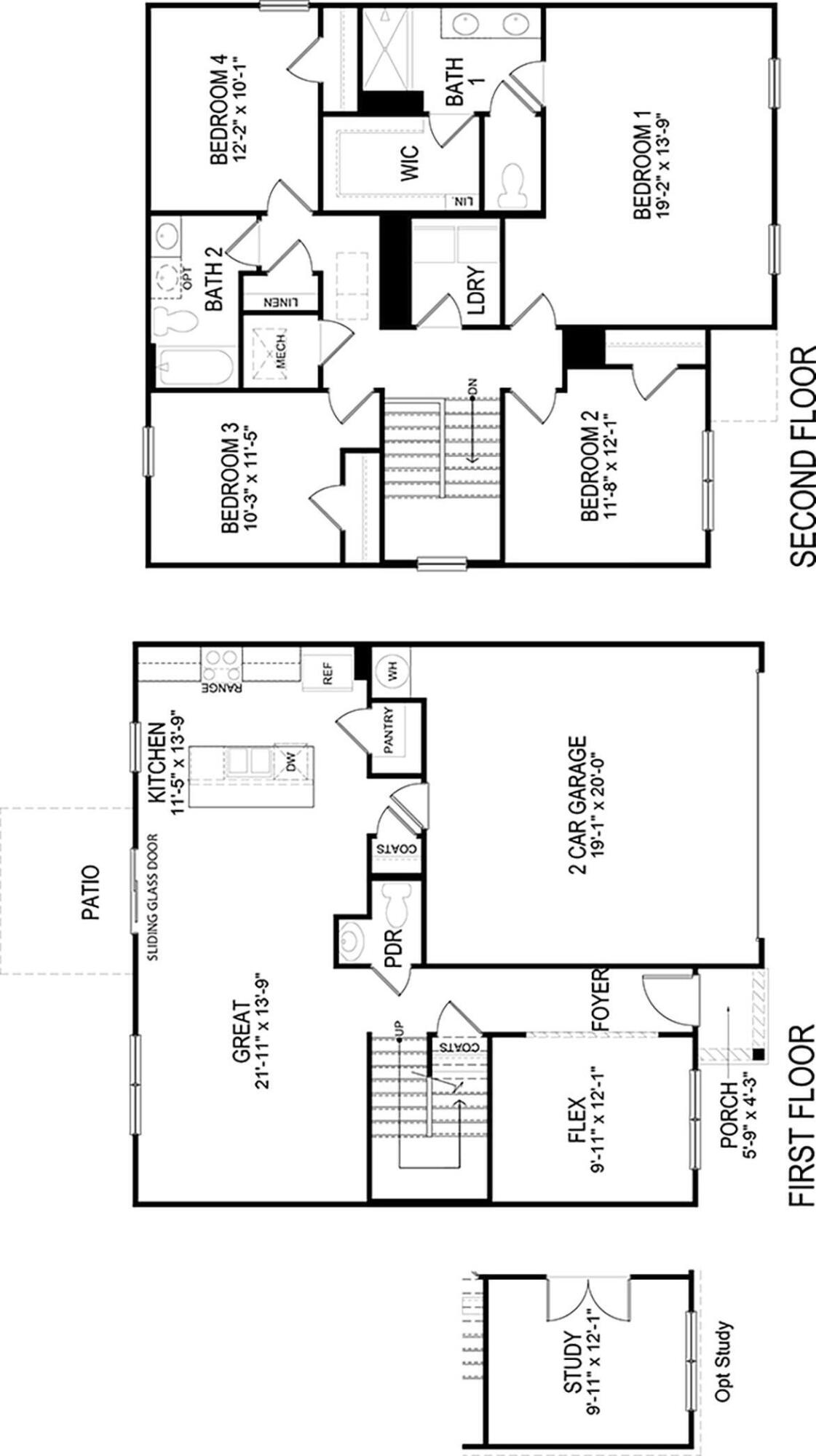 161 Old Warren School Road LaFayette, GA 30728 - Photo 2 of 2 Belhaven Floor Plan Express Updated