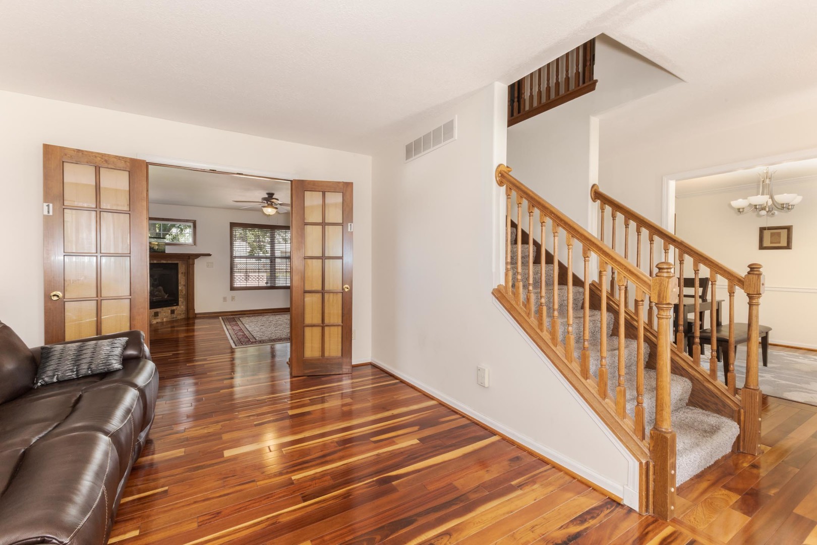 3250 Topaz Road Normal, IL 61761 - Photo 13 of 54 a view of entryway and hall with wooden floor
