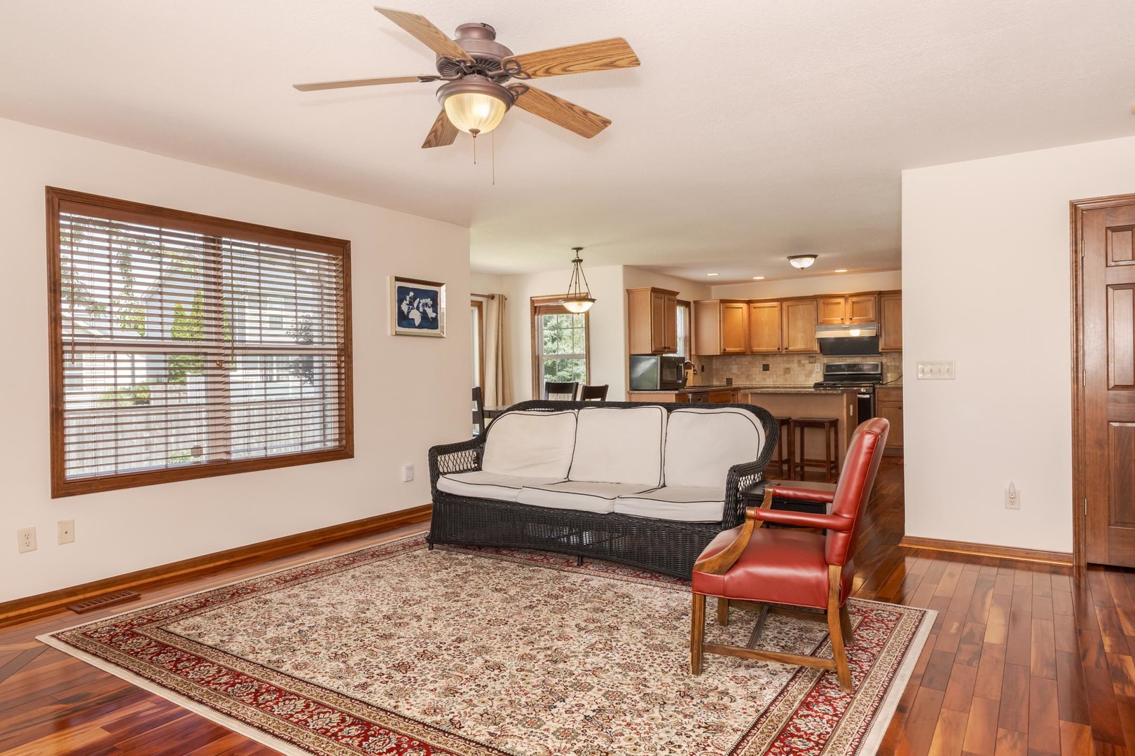 3250 Topaz Road Normal, IL 61761 - Photo 14 of 54 a living room with furniture and a rug
