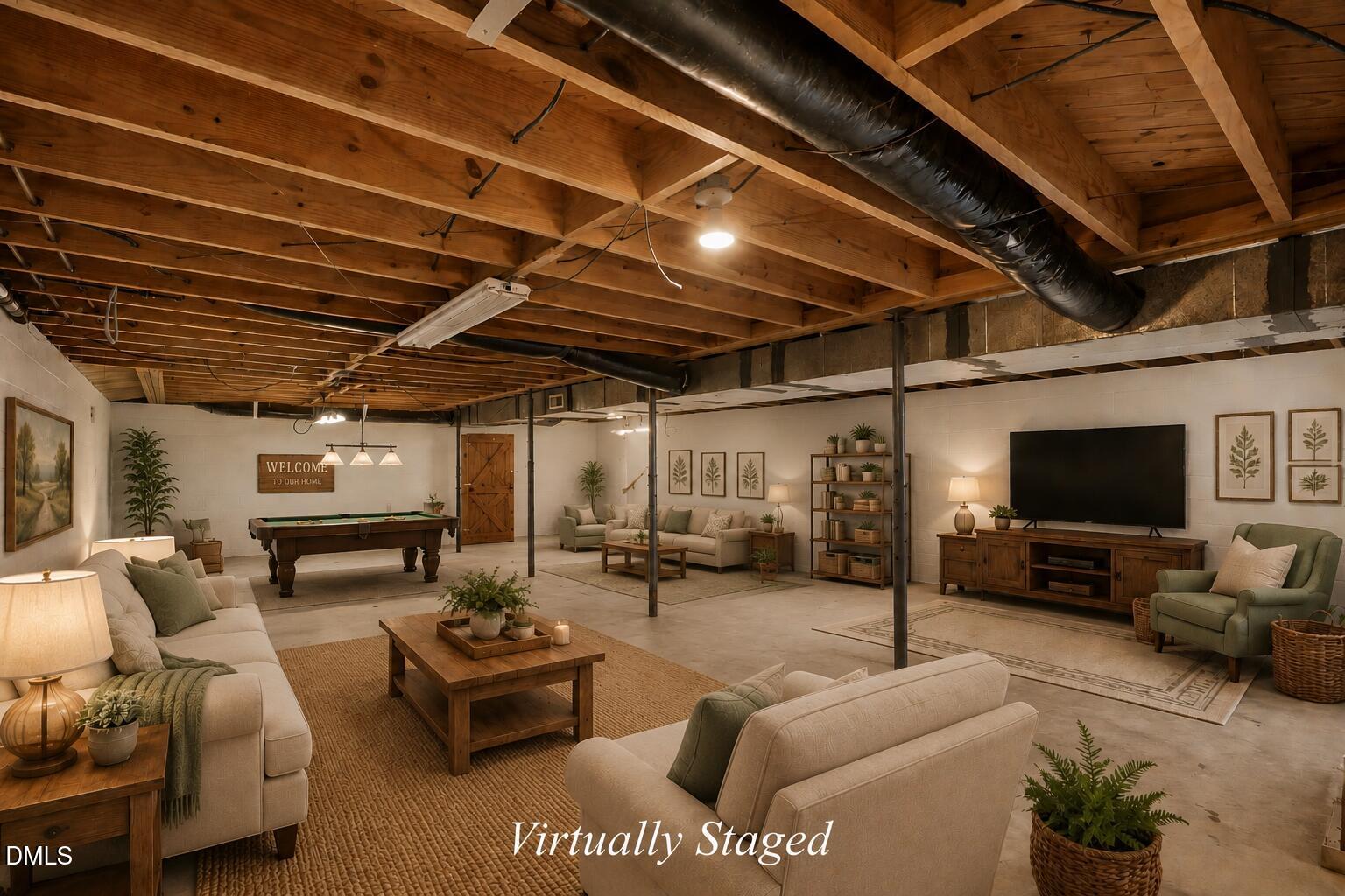 609 Canterbury Road Sanford, NC 27330 - Photo 12 of 38 Basement