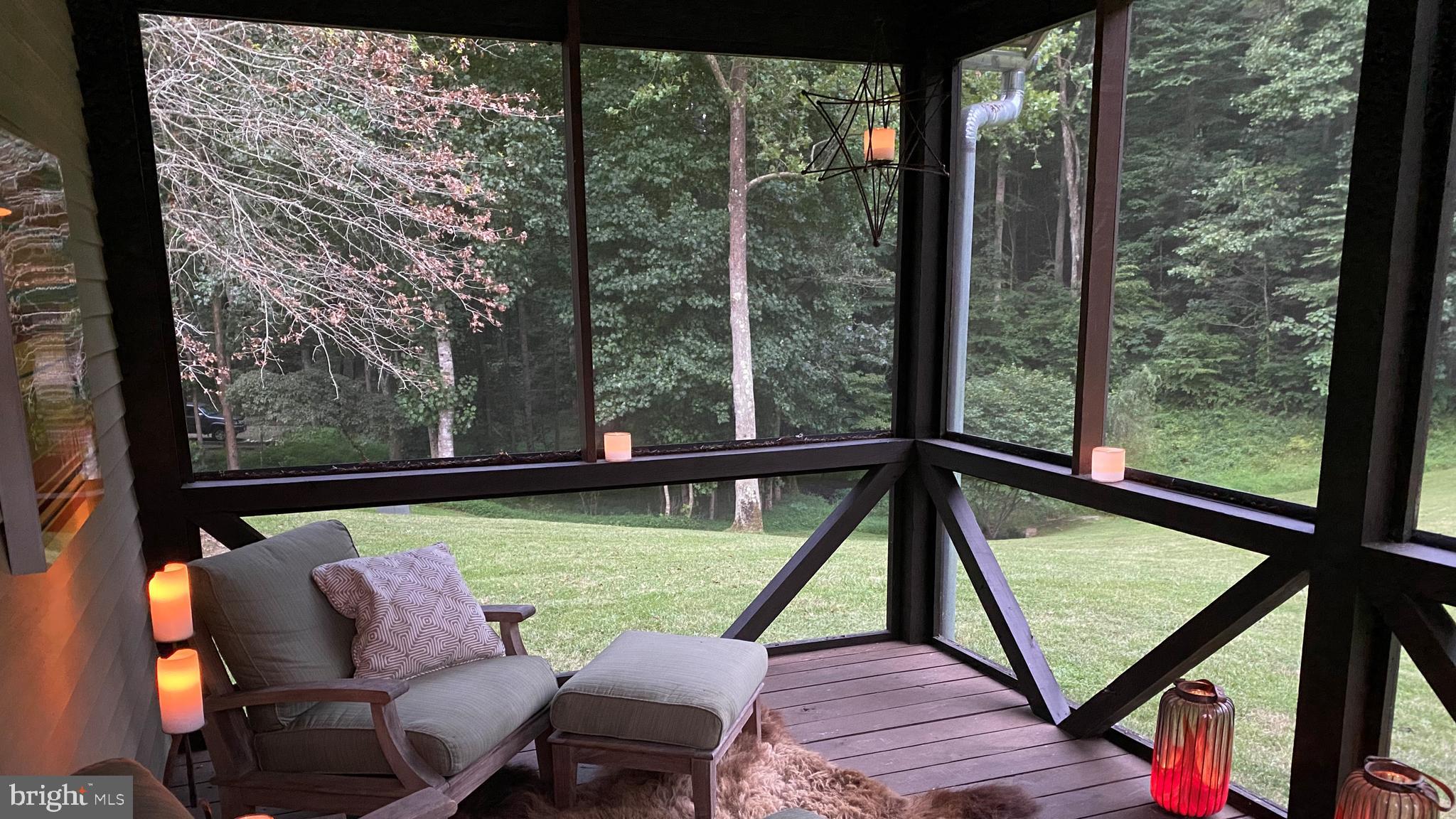 135 Sharp Rock Road Sperryville, VA 22740 - Photo 58 of 58 Small Screened Porch