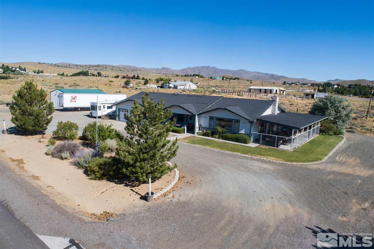 10385 Placerville Road Reno, NV 89508 - Photo 1 of 25 an aerial view of a house with a garden