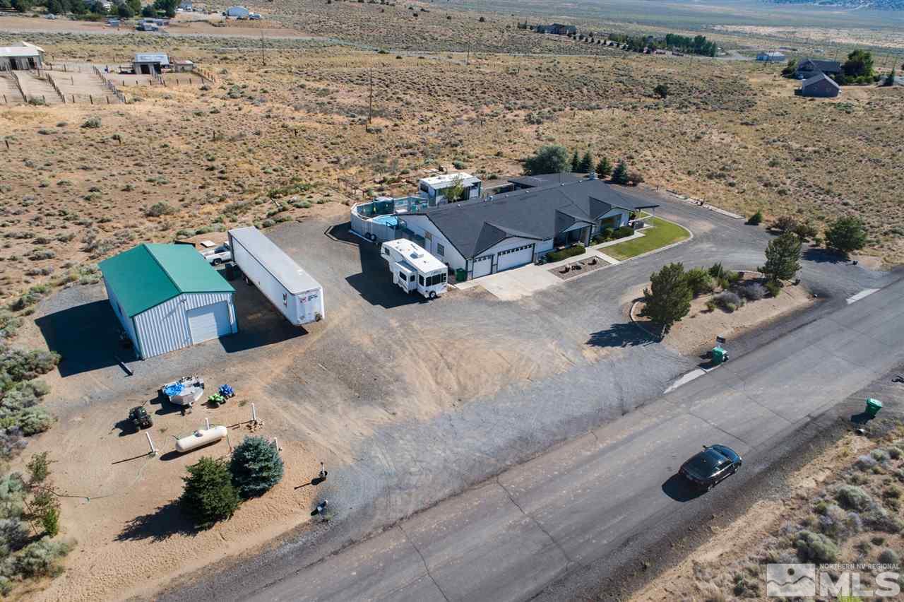 10385 Placerville Road Reno, NV 89508 - Photo 3 of 25 an aerial view of a house with a yard