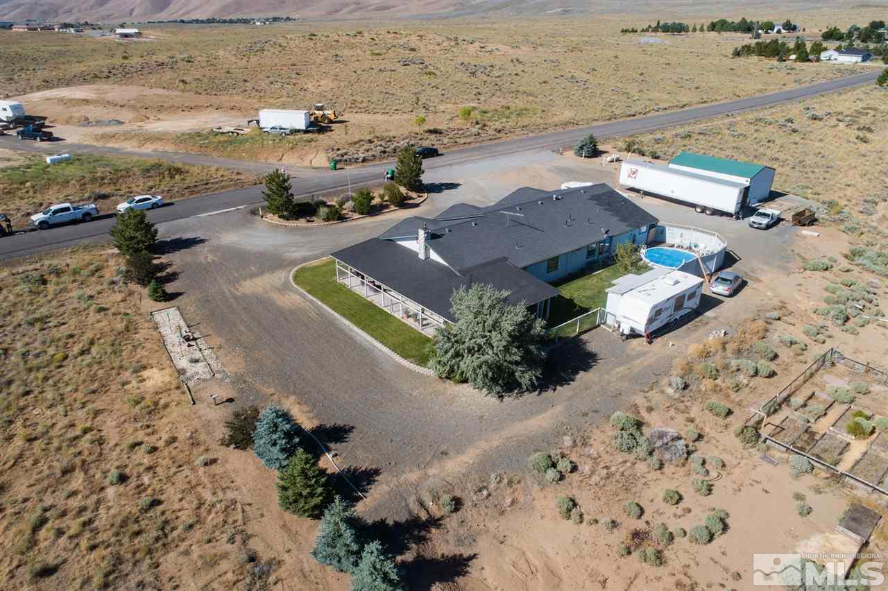 10385 Placerville Road Reno, NV 89508 - Photo 4 of 25 an aerial view of house with yard