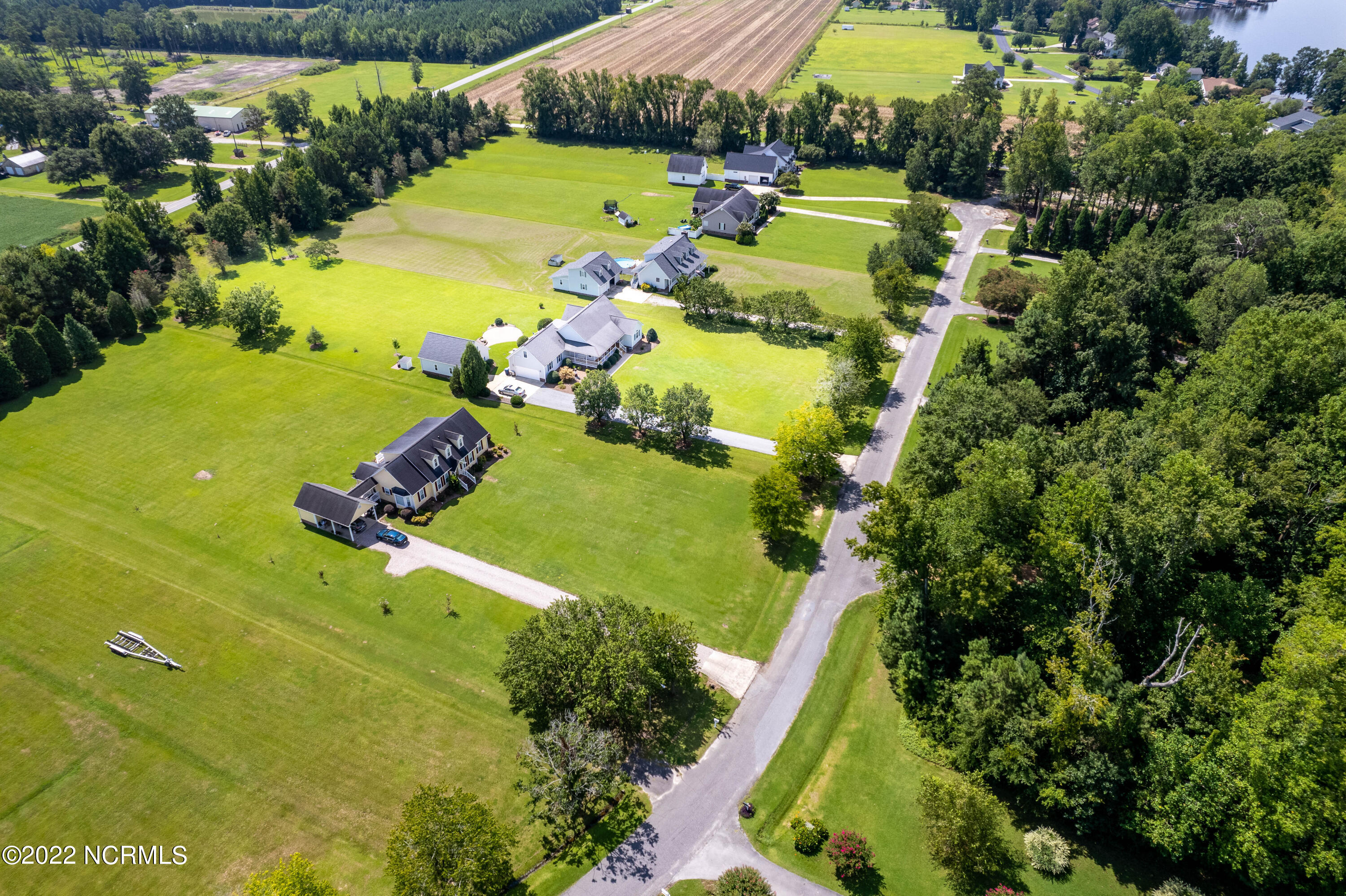 261 Teach's Cove Road Bath, NC 27808 - Photo 41 of 63 Aerial Lot 23