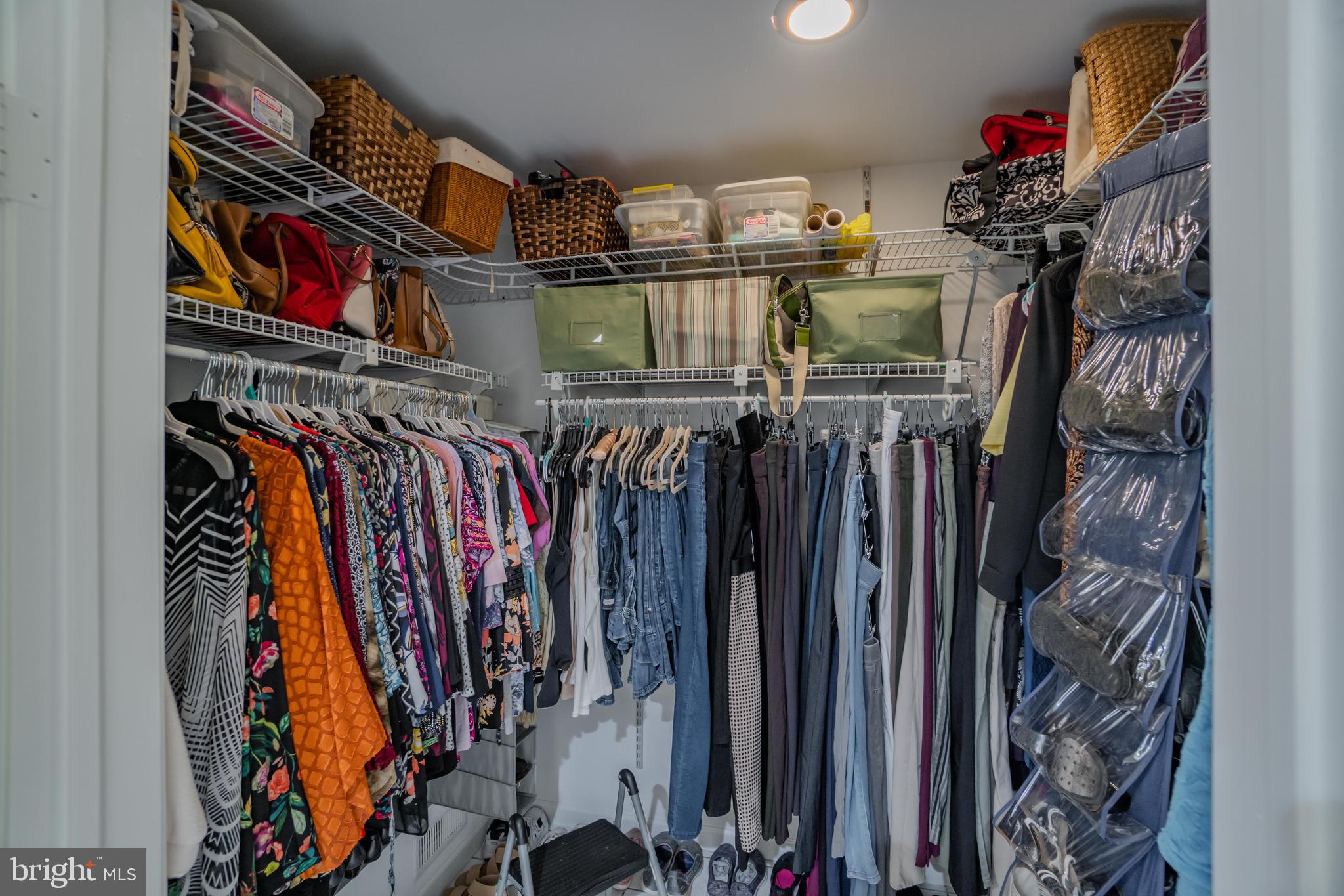 285 Shoemaker Road Huntingdon Valley, PA 19006 - Photo 13 of 46 a view of walk in closet with clothes