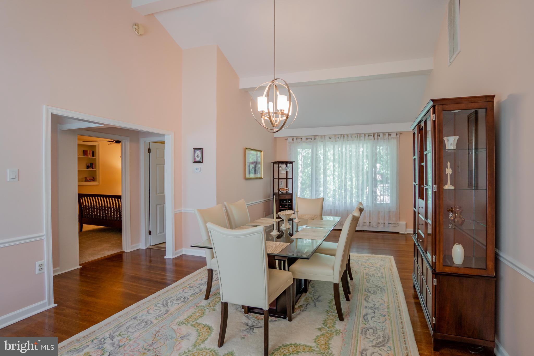 285 Shoemaker Road Huntingdon Valley, PA 19006 - Photo 8 of 46 a view of a dining room with furniture window and wooden floor