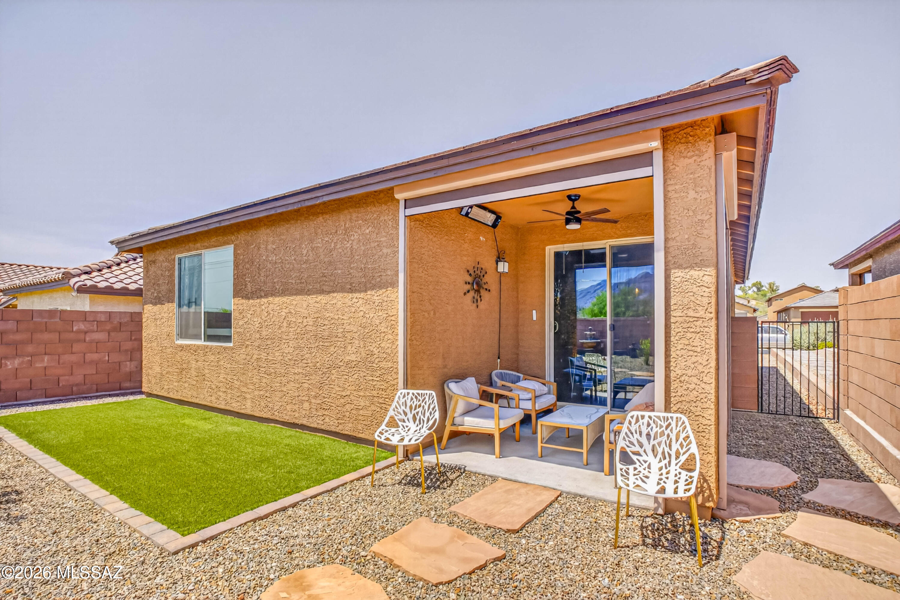 9324 North Agave Gold Road Tucson, AZ 85742 - Photo 4 of 48 Lovely Landscaped Backyard
