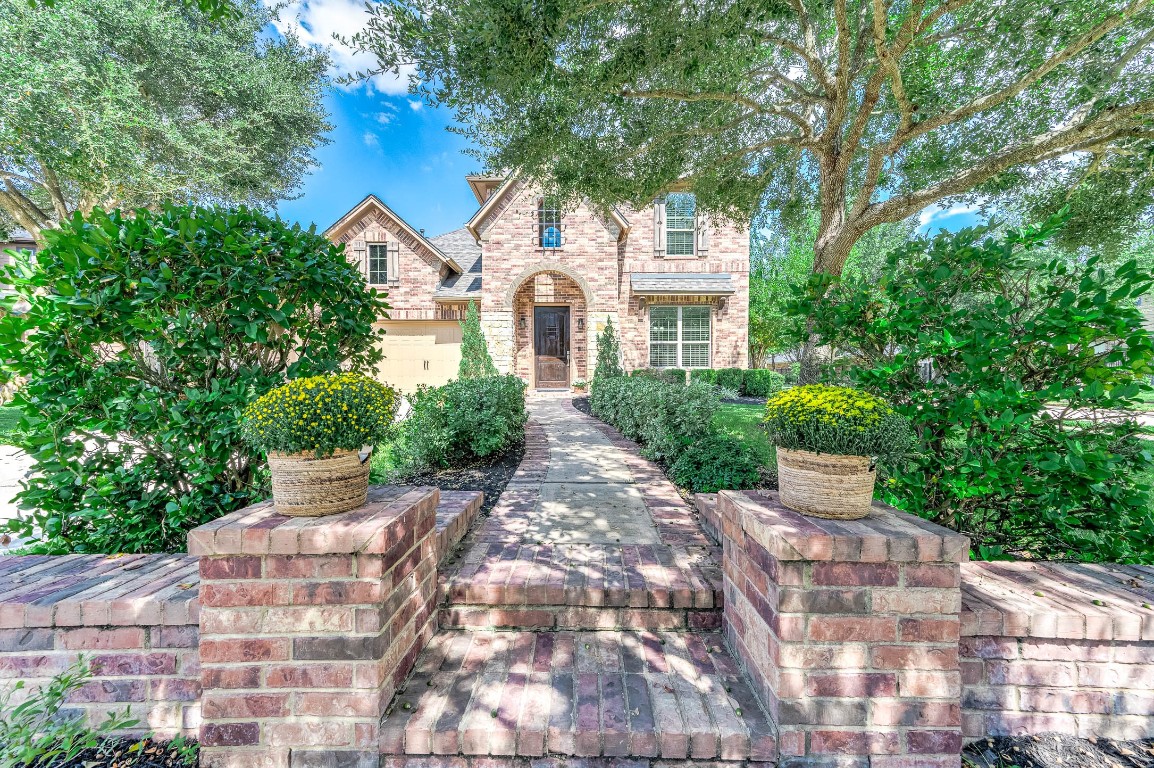 12107 Bayou Junction Road Cypress, TX 77433 - Photo 2 of 45 Stately entrance welcomes your family and friends.