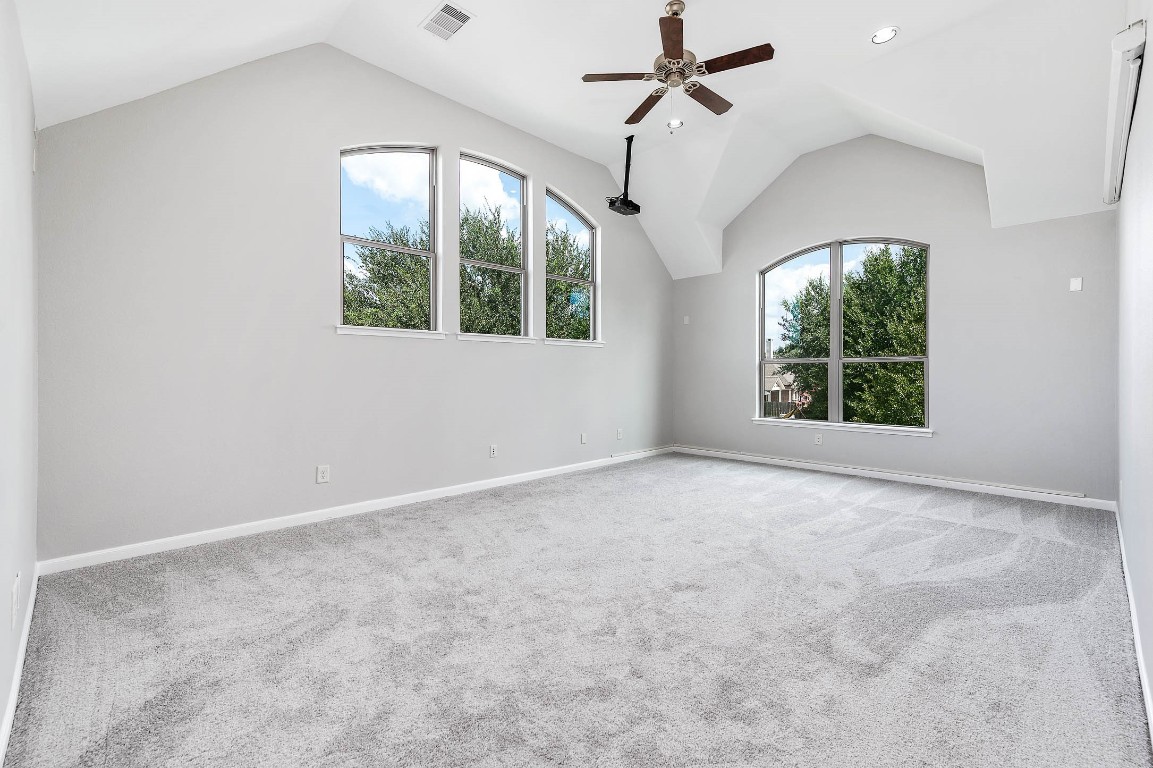 12107 Bayou Junction Road Cypress, TX 77433 - Photo 33 of 45 Game or media room with screen & projector.