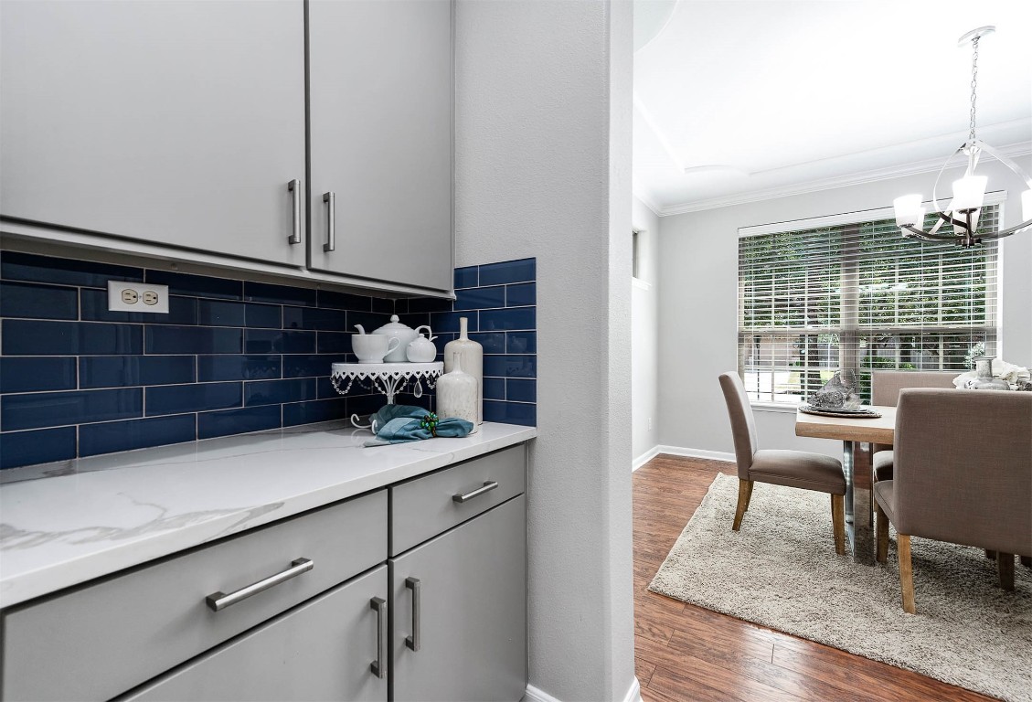 12107 Bayou Junction Road Cypress, TX 77433 - Photo 10 of 45 Butlers pantry is a great area to have a coffee or serving station set up.